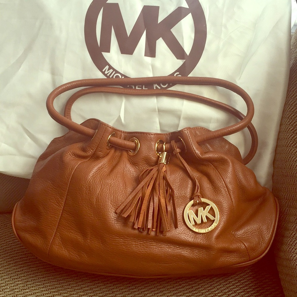 Michael Kors Tan Leather Bag